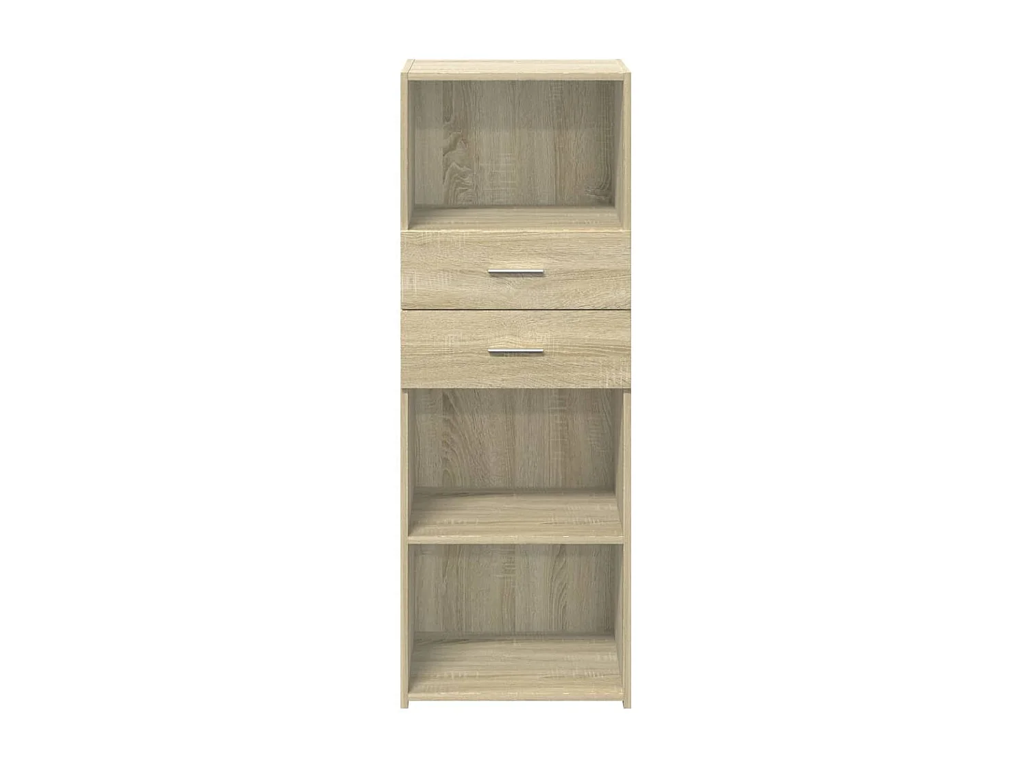 Credenza cassettiera cassettiera mobile contenitore organizer cucina soggiorno soggiorno alto Sonoma 45 x 42,5 x 124 cm derivati ​​del legno marrone 02_0034065
