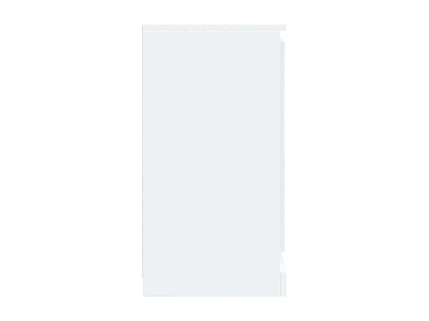 Credenza cassettiera cassettiera mobile contenitore organizer cucina soggiorno soggiorno 37,5 x 35,5 x 67,5 cm derivati ​​del legno bianco 02_0030291