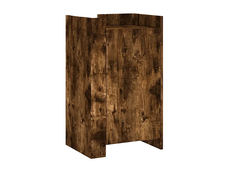 Aparador cômoda armário armário organizador cozinha sala sala 45 x 35 x 75 cm madeira trabalhada marrom 02_0030946