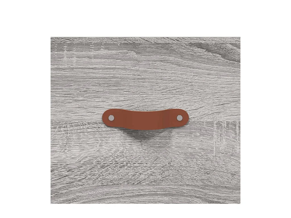 Aparador cómoda cómoda armario mueble organizador cocina salón salón Sonoma 34,5 x 34 x 90 cm madera contrachapada gris 02_0036343