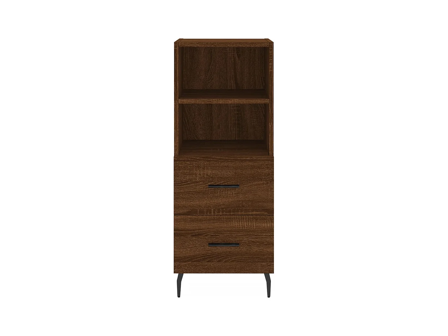 Aparador cómoda cómoda mueble mueble de almacenaje organizador cocina salón salón 34,5 x 34 x 90 cm madera contrachapada marrón 02_0031199
