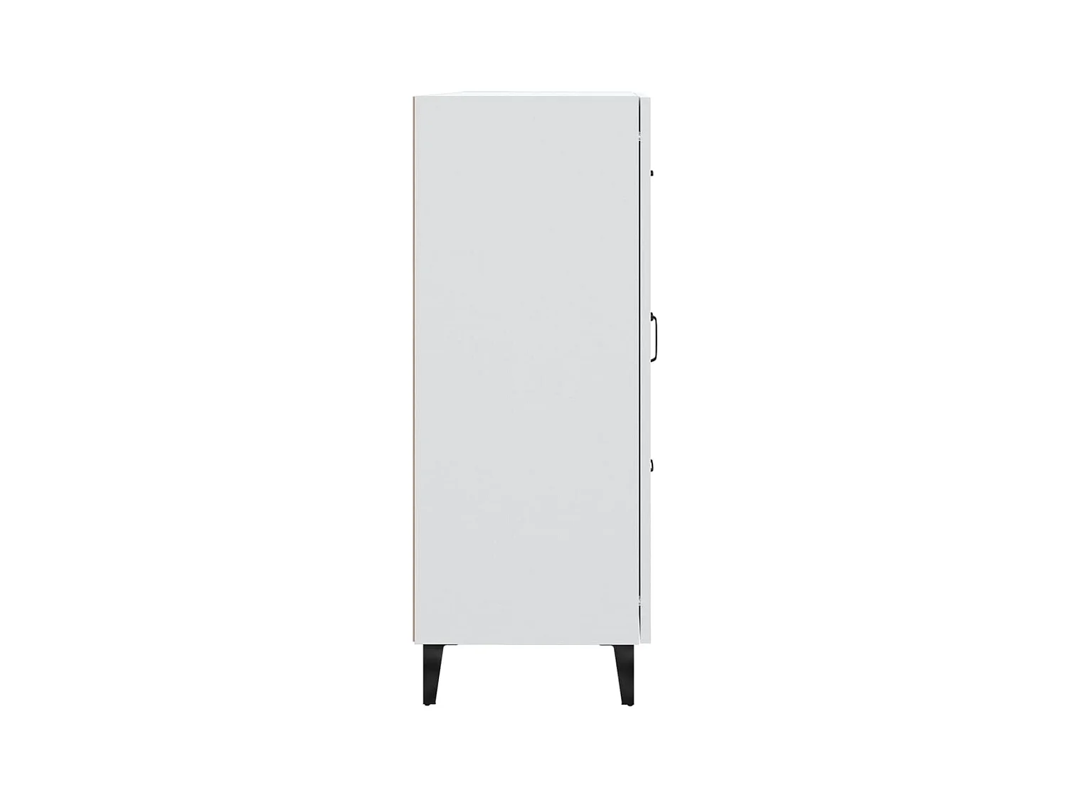 Credenza buffet cassettiera mobile contenitore organizer cucina soggiorno soggiorno 69,5 x 34 x 90 cm derivati ​​del legno bianco 02_0030424