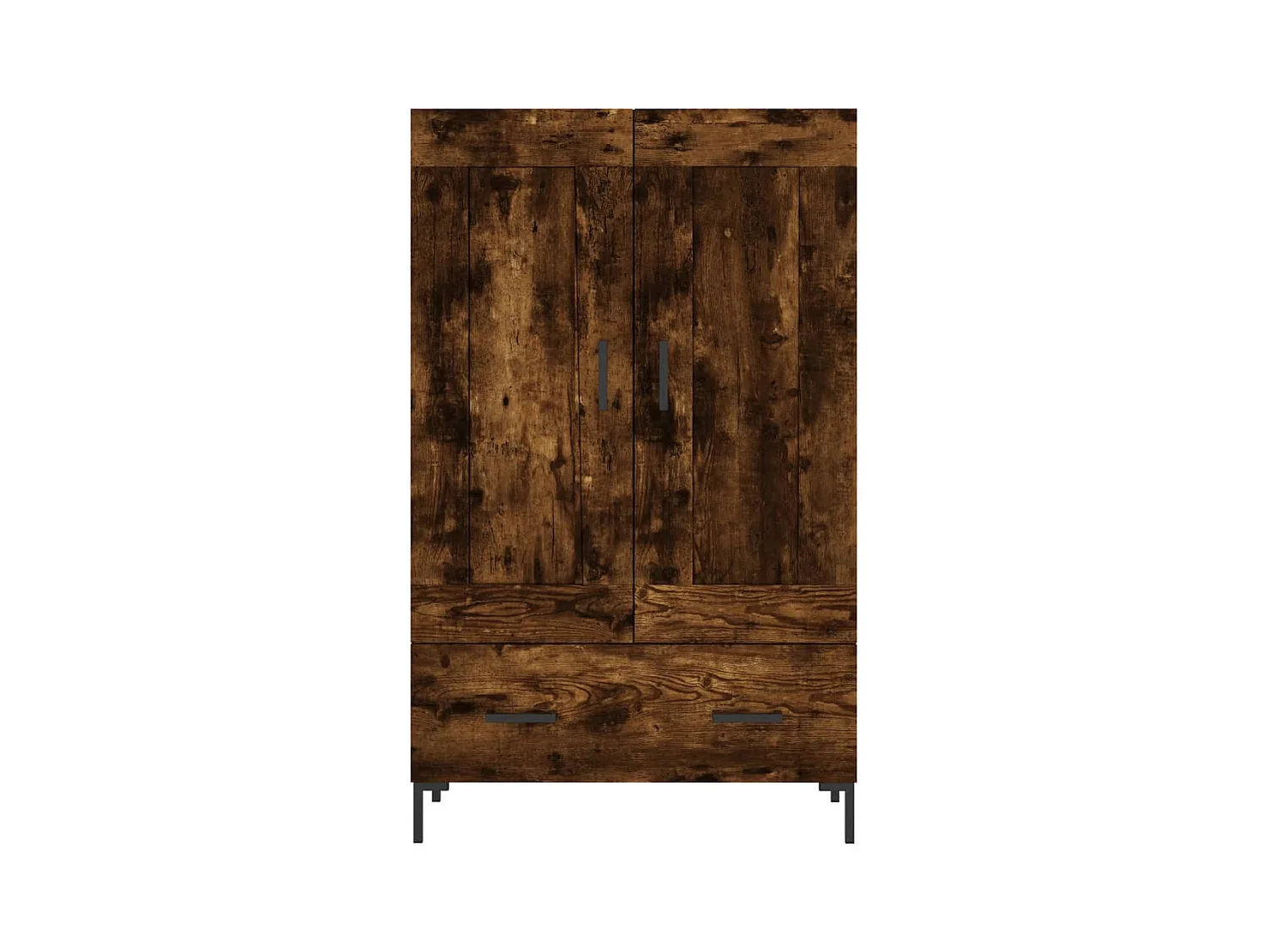 Credenza buffet cassettiera mobile contenitore organizer cucina soggiorno soggiorno alto 69,5 x 31 x 115 cm derivati ​​del legno marrone 02_0033393