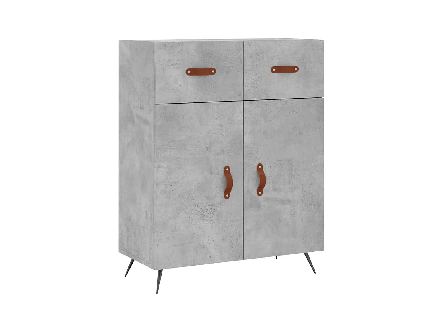 Buffet aparador cômoda armário unidade de armazenamento organizador cozinha sala sala alta 69,5 x 34 x 180 cm madeira trabalhada cinza 02_0034598