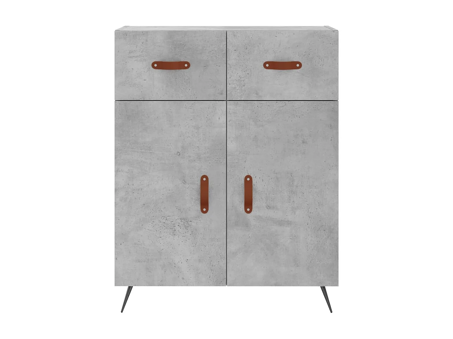 Buffet aparador cômoda armário unidade de armazenamento organizador cozinha sala sala alta 69,5 x 34 x 180 cm madeira trabalhada cinza 02_0034598