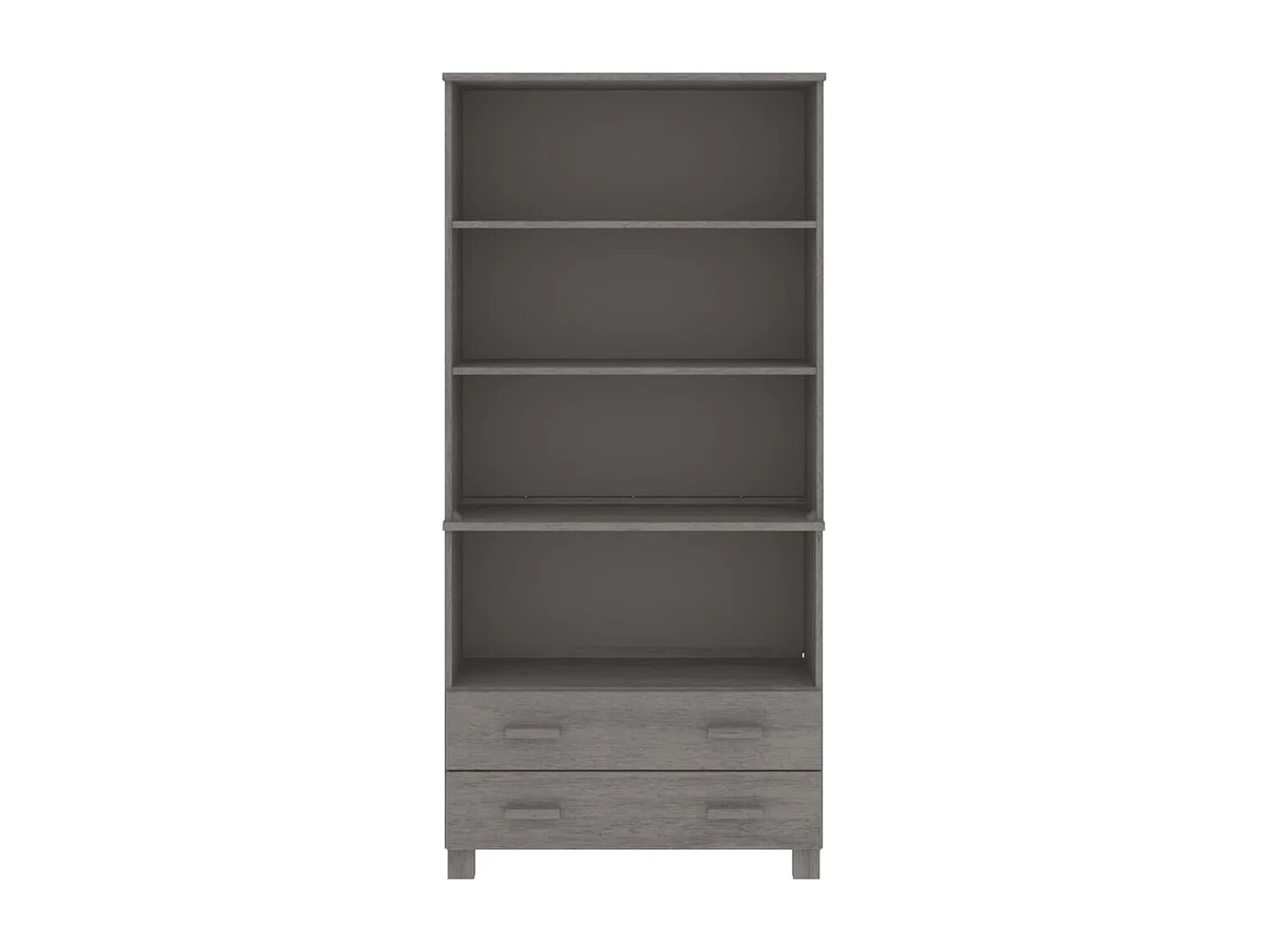 Aparador cómoda cómoda armario mueble organizador cocina salón salón madera maciza de pino gris claro 02_0032142
