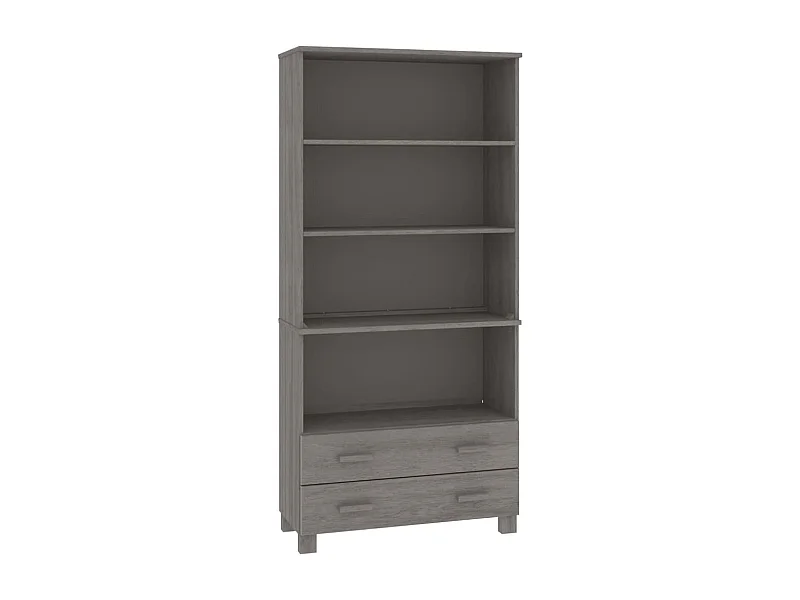 Aparador cómoda cómoda armario mueble organizador cocina salón salón madera maciza de pino gris claro 02_0032142