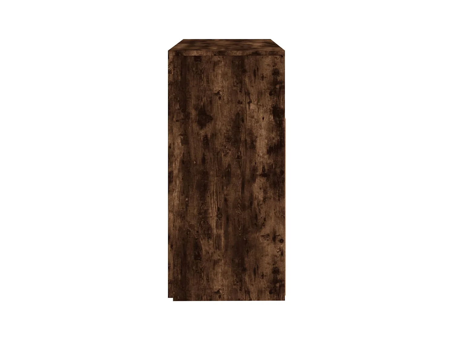 Aparador buffet cômoda armário organizador cozinha sala sala com luzes LED 80 x 35 x 75 cm marrom 02_0029892