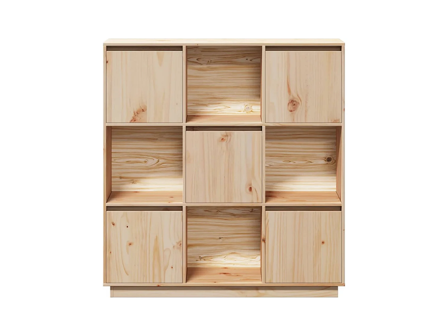 bahut commode armoire bois marron 110.5 x 35 x 117 cm 02_0029506