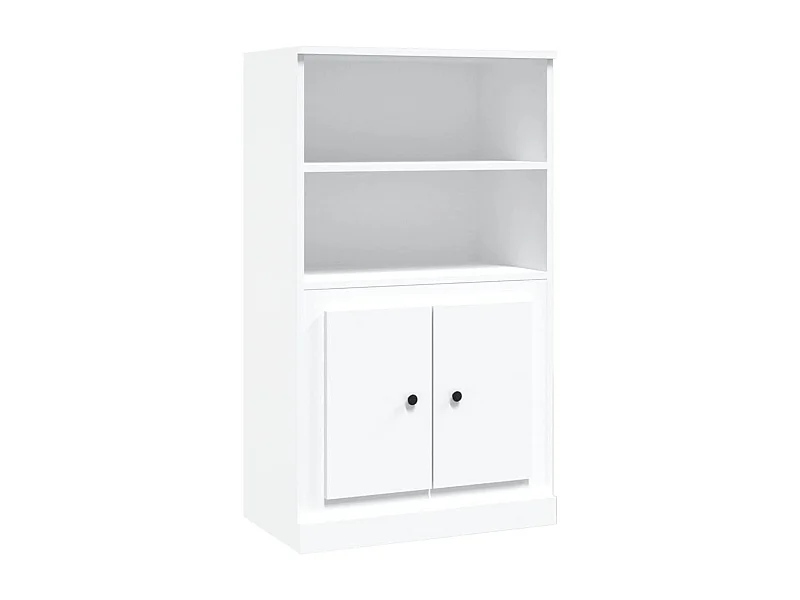 Credenza buffet cassettiera mobile contenitore organizer cucina soggiorno soggiorno alto 60 x 35,5 x 103,5 cm derivati ​​del legno bianco 02_0032467