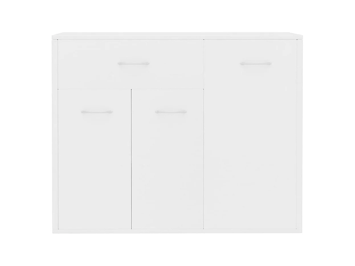 bahut commode armoire bois blanche 88 x 30 x 70 cm 02_0030525