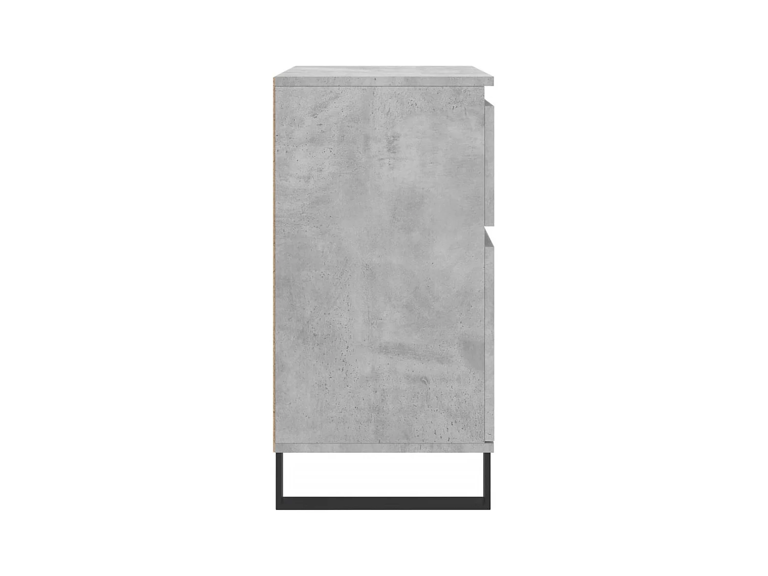 Aparador buffet cómoda mueble mueble de almacenaje organizador cocina salón salón 60 x 35 x 70 cm madera contrachapada gris 02_0031969