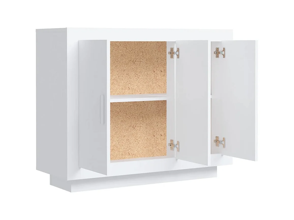 bahut commode armoire bois blanche 92 x 35 x 75 cm 02_0030540