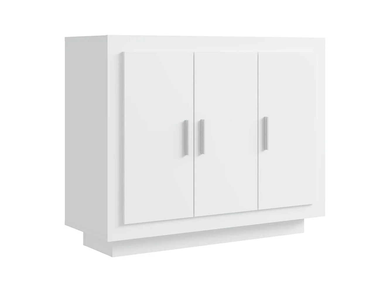 Credenza buffet cassettiera mobile contenitore organizer cucina soggiorno soggiorno 92 x 35 x 75 cm pannelli compositi bianco 02_0030540