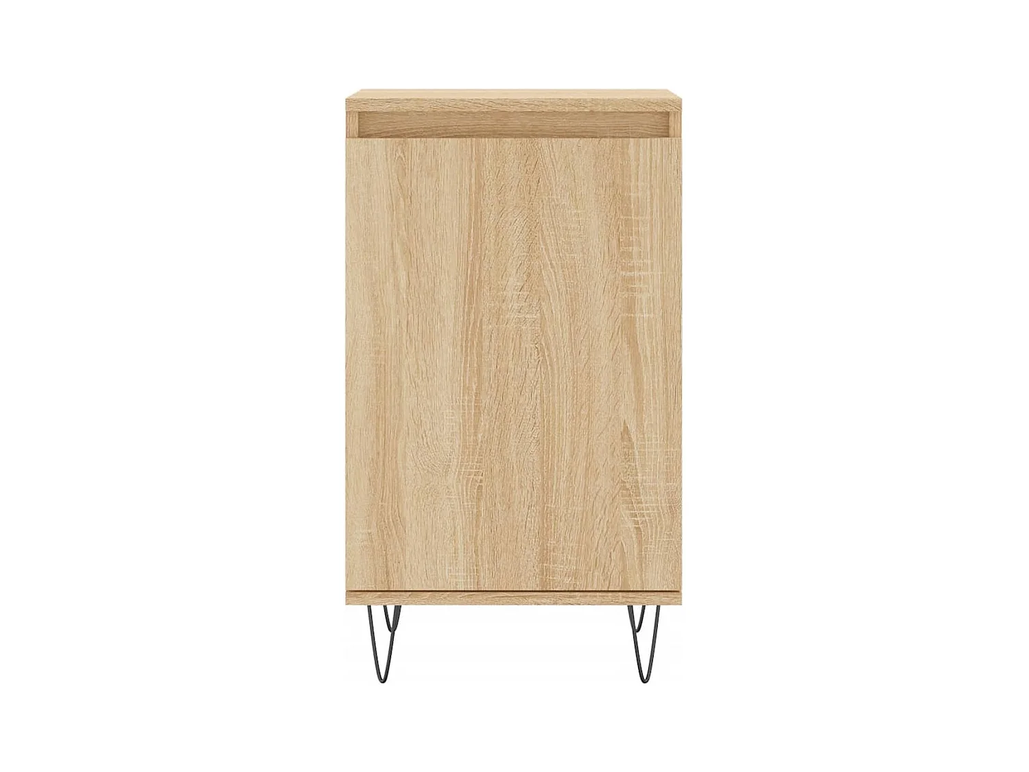 Aparador buffet cómoda armario unidad de almacenamiento organizador cocina salón salón juego de 2 sonoma 40 x 35 x 70 cm marrón madera contrachapada 02_0036803