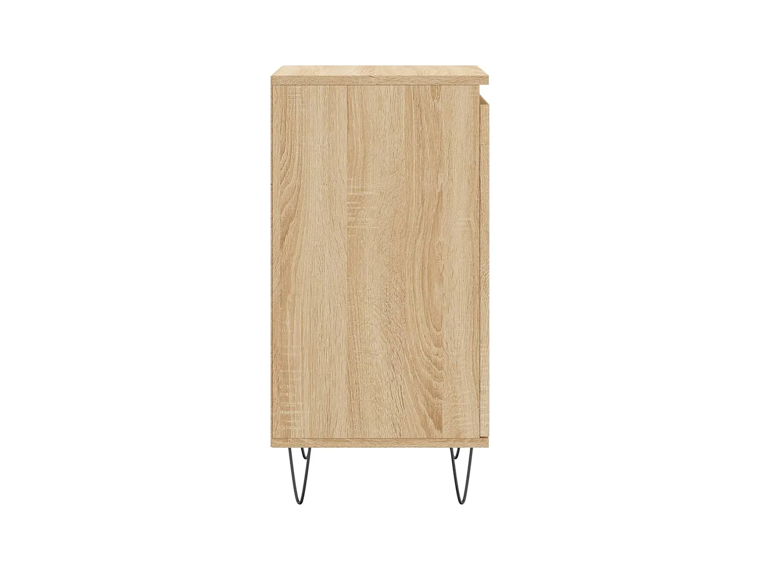 Aparador buffet cómoda armario unidad de almacenamiento organizador cocina salón salón juego de 2 sonoma 40 x 35 x 70 cm marrón madera contrachapada 02_0036803