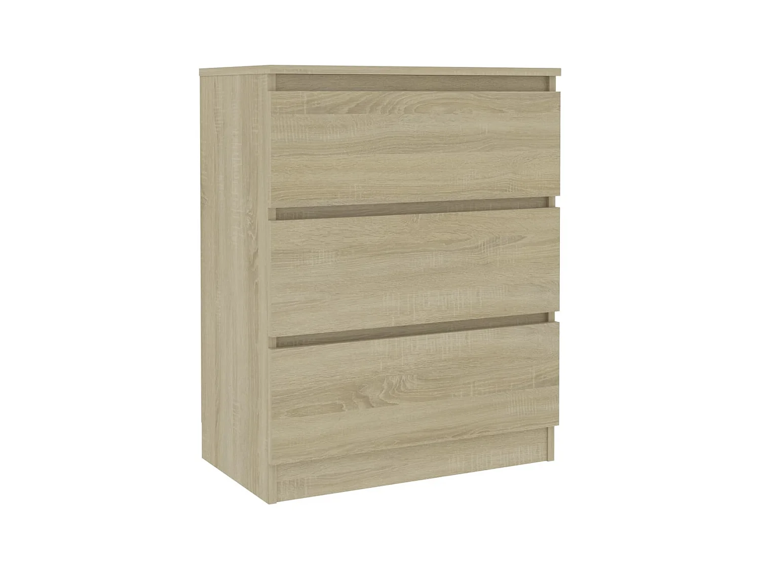 Credenza buffet cassettiera mobile contenitore organizer cucina soggiorno soggiorno Sonoma 60 x 35 x 76 cm derivati ​​del legno marrone 02_0031616