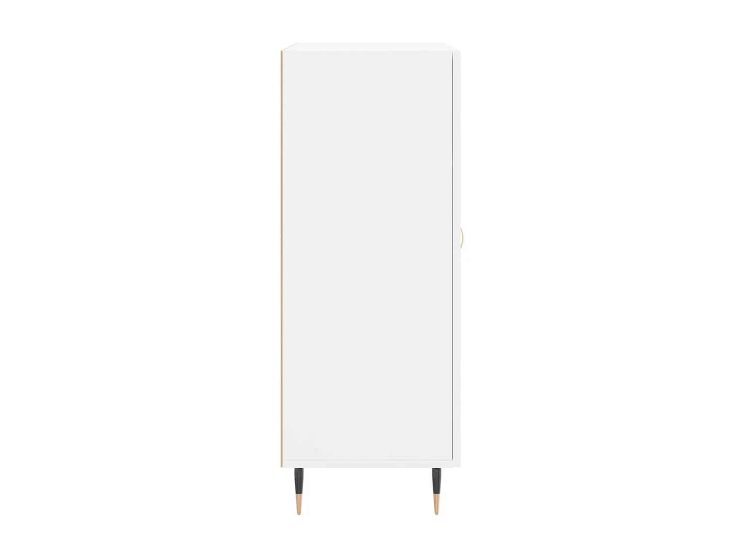 Credenza buffet cassettiera mobile contenitore organizer cucina soggiorno soggiorno 69,5 x 34 x 90 cm derivati ​​del legno bianco 02_0030434