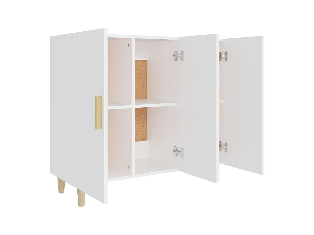 bahut commode armoire bois blanche 90 x 34 x 80 cm 02_0030530