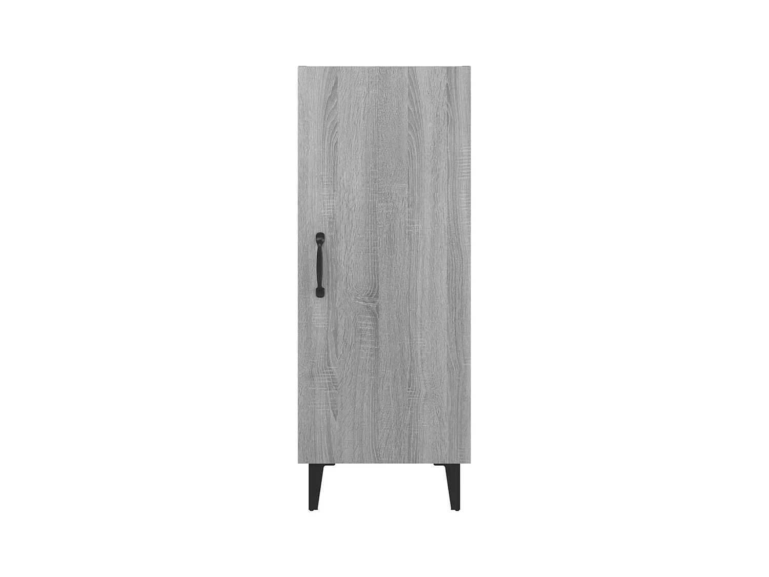 Credenza cassettiera cassettiera mobile contenitore organizer cucina soggiorno soggiorno Sonoma 34,5 x 34 x 90 cm derivati ​​del legno grigio 02_0036322