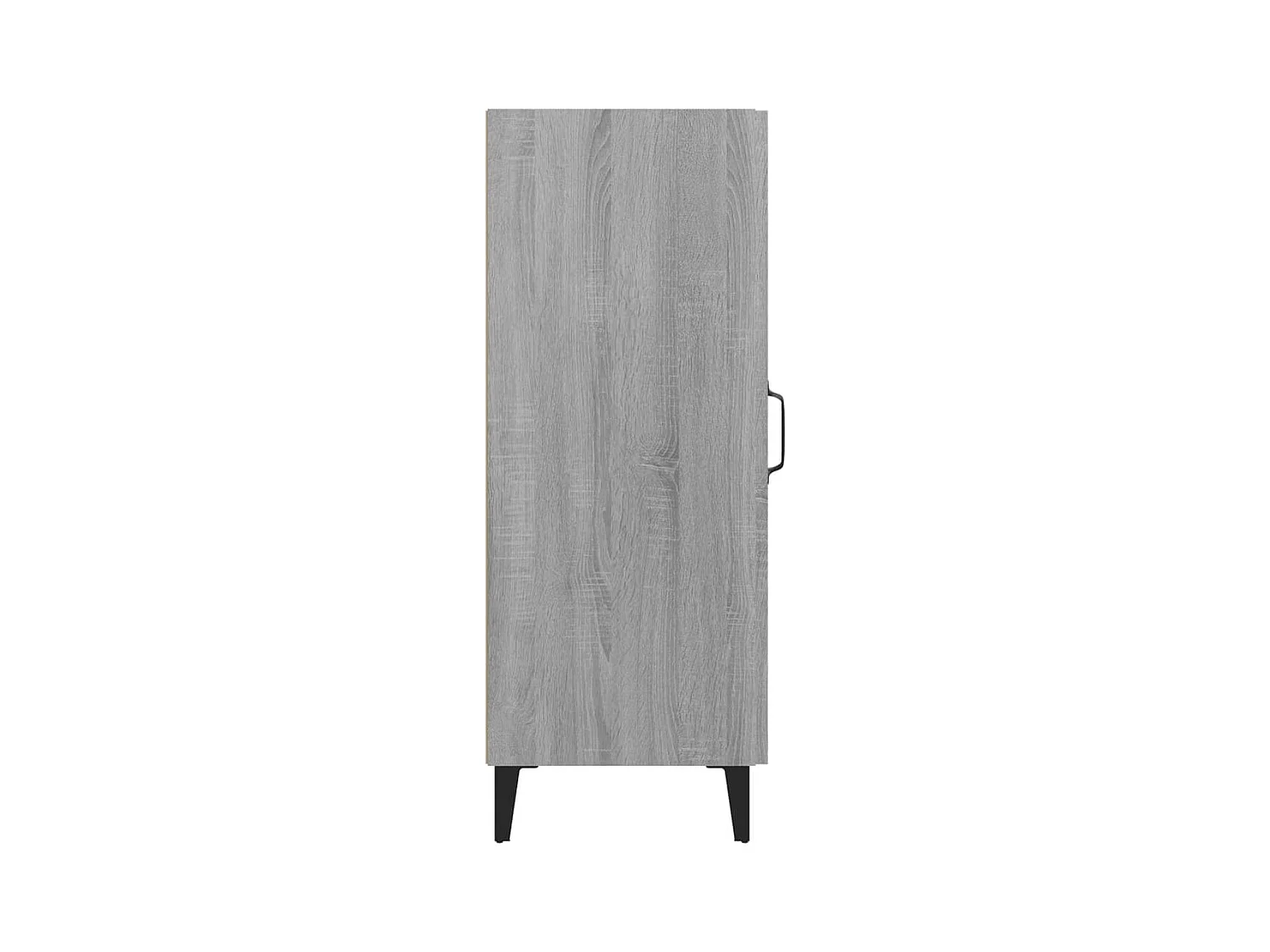 Credenza cassettiera cassettiera mobile contenitore organizer cucina soggiorno soggiorno Sonoma 34,5 x 34 x 90 cm derivati ​​del legno grigio 02_0036322