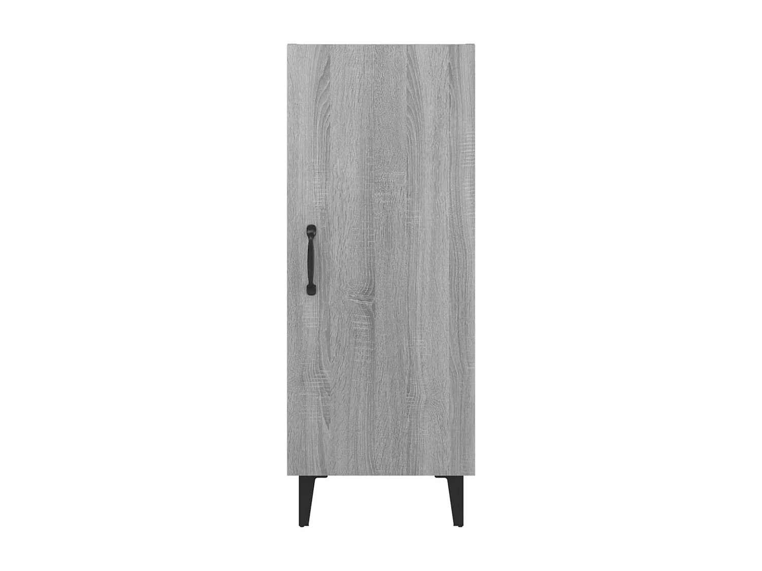Aparador cómoda cómoda armario mueble organizador cocina salón salón Sonoma 34,5 x 34 x 90 cm madera contrachapada gris 02_0036322