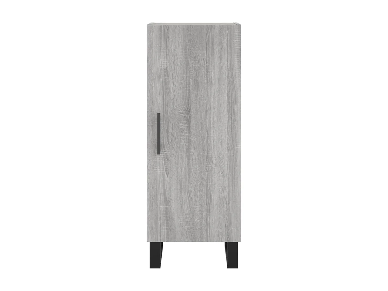 Credenza credenza cassettiera mobile contenitore organizer cucina soggiorno soggiorno Sonoma 34,5 x 34 x 90 cm derivati ​​del legno grigio 02_0036328