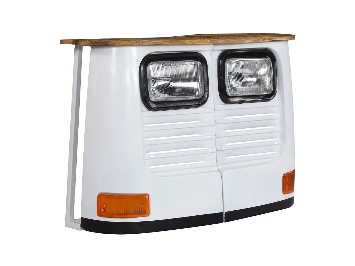 bahut armoire console bois blanche 108 x 30 x 72 cm 4402169