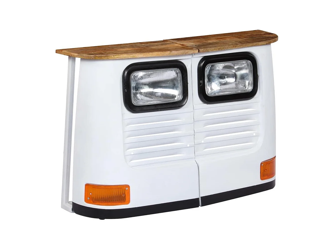 bahut armoire console bois blanche 108 x 30 x 72 cm 4402169