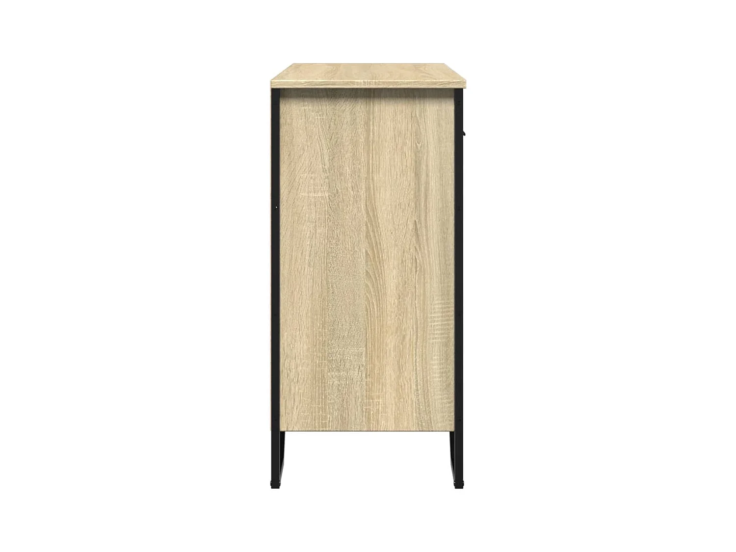 Aparador cómoda cómoda armario mueble organizador cocina salón salón Sonoma 79,5 x 35,5 x 74,5 cm madera contrachapada marrón 02_0031711