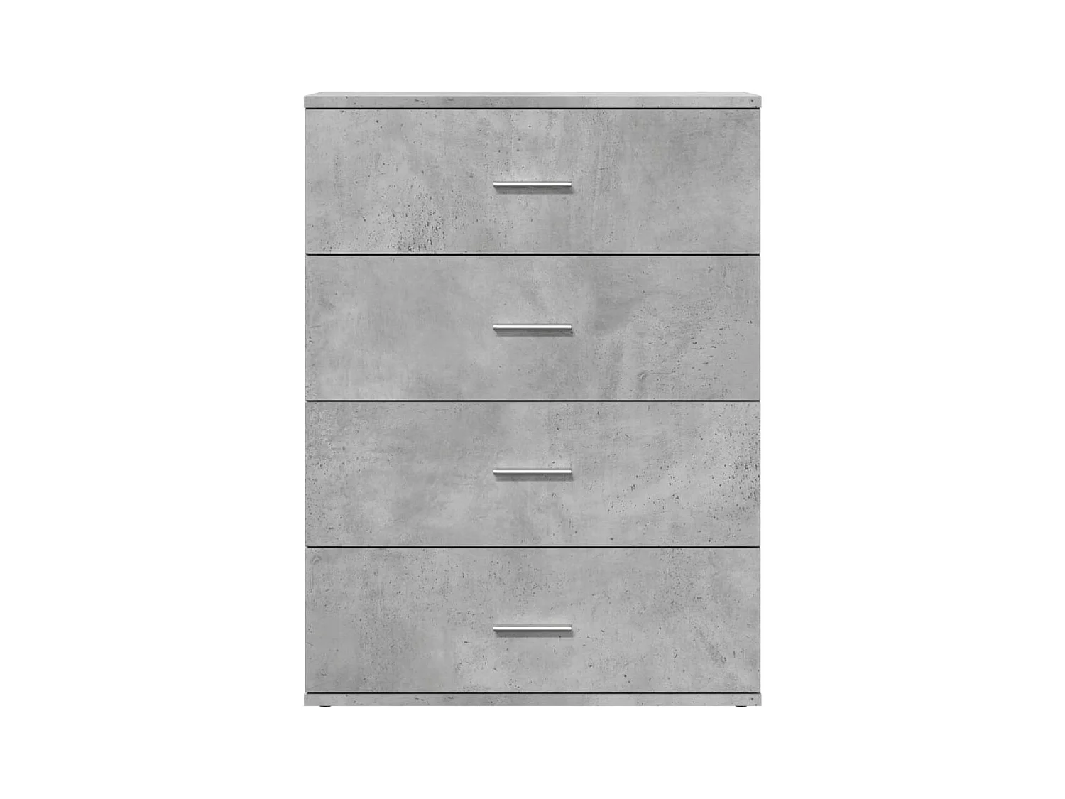 Aparador buffet cómoda armario unidad de almacenamiento organizador cocina salón salón juego de 2 60 x 39 x 80 cm madera contrachapada gris 02_0036867