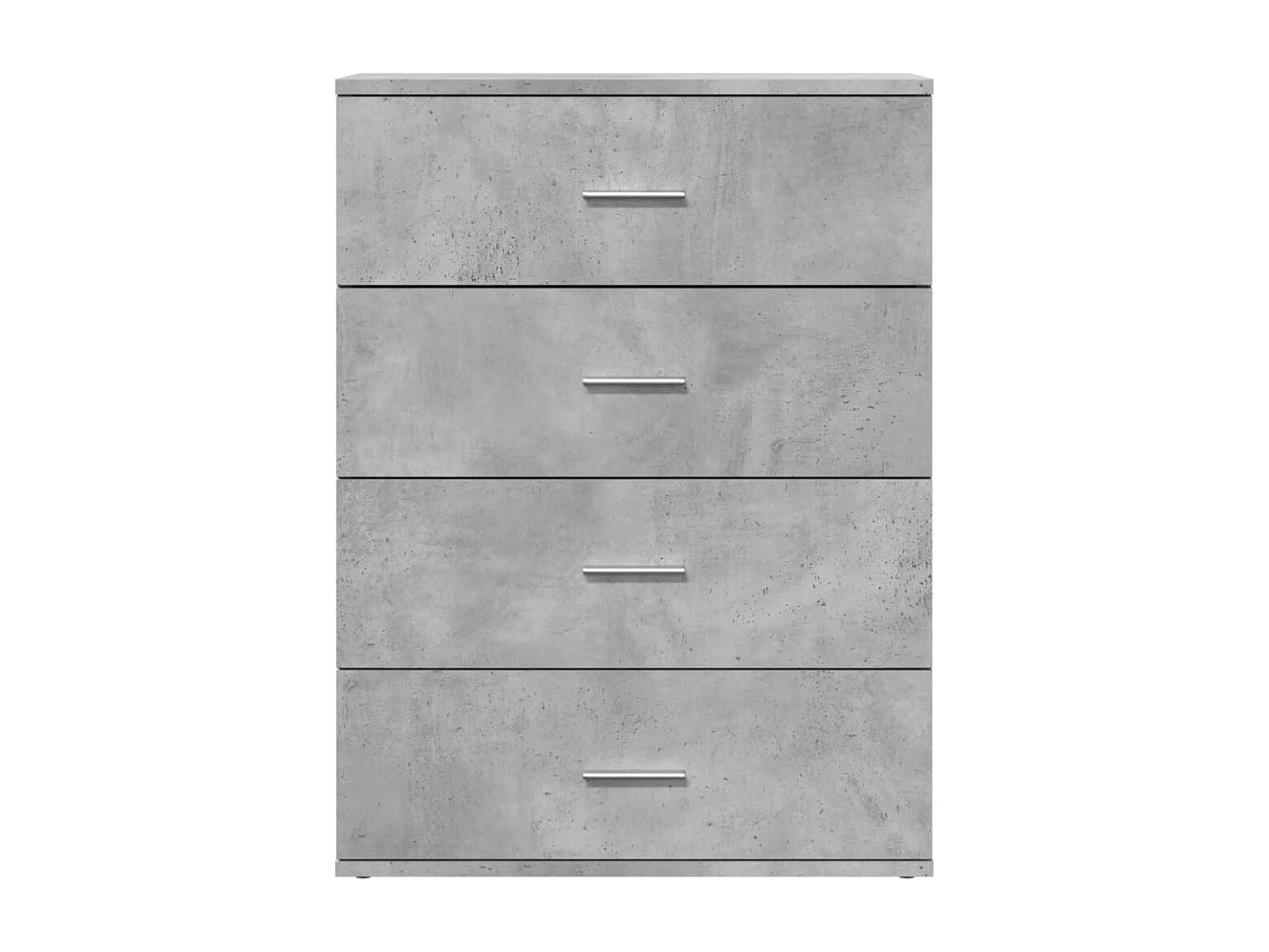 Credenza buffet cassettiera mobile contenitore organizer cucina soggiorno soggiorni set da 2 60 x 39 x 80 cm derivati ​​del legno grigio 02_0036867