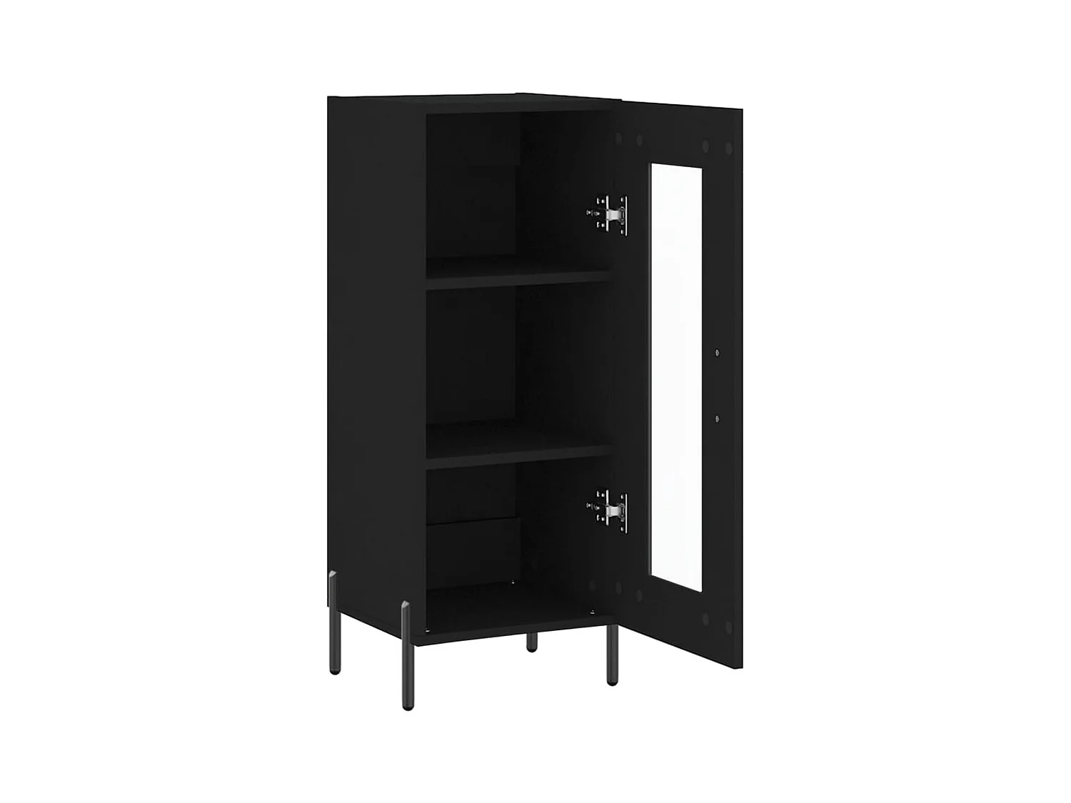 bahut commode armoire bois marron 34.5 x 34 x 90 cm 02_0035895