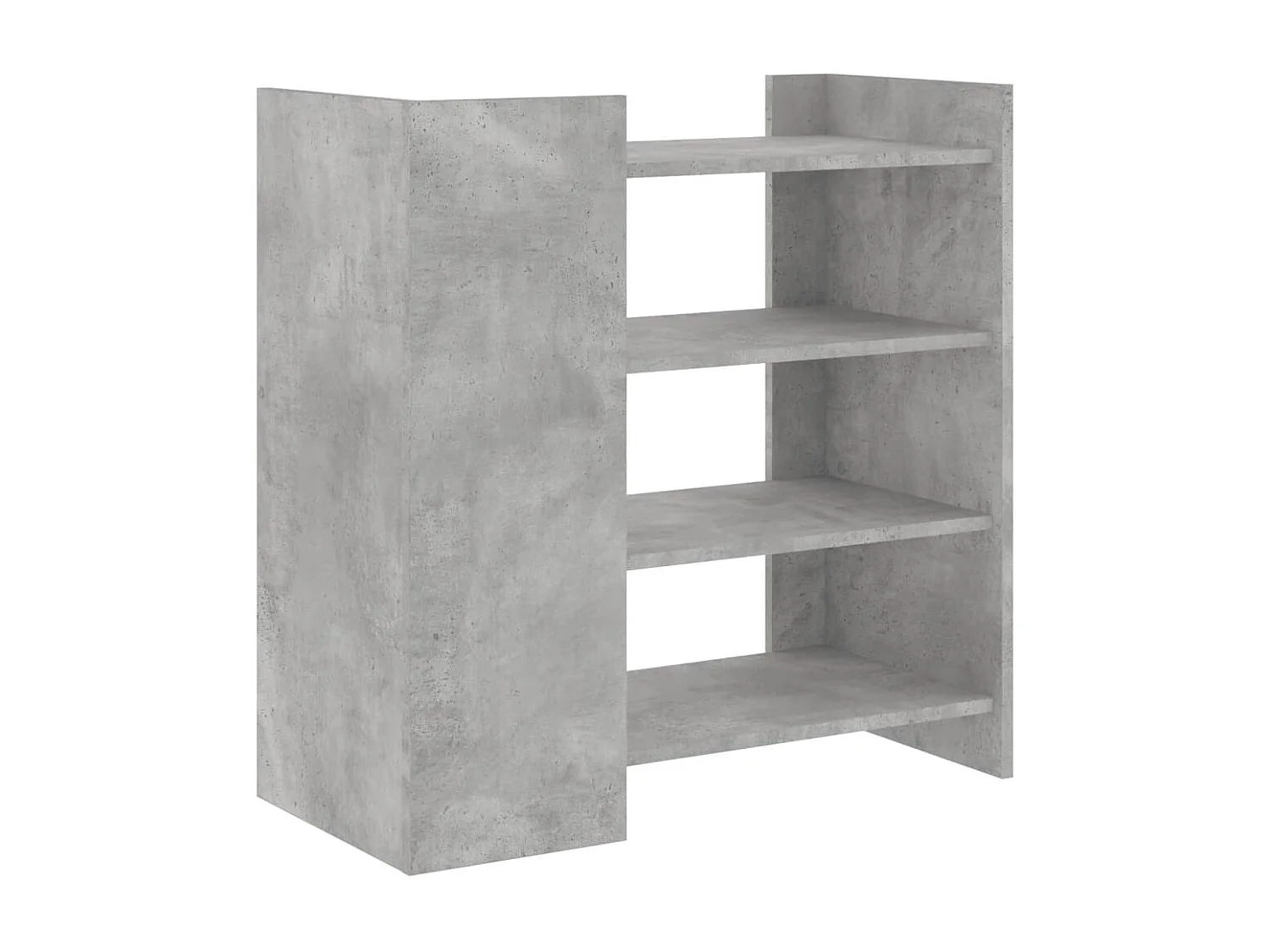 Credenza cassettiera cassettiera mobile contenitore organizer cucina soggiorno soggiorno 73,5 x 35 x 75 cm derivati ​​del legno grigio 02_0032093