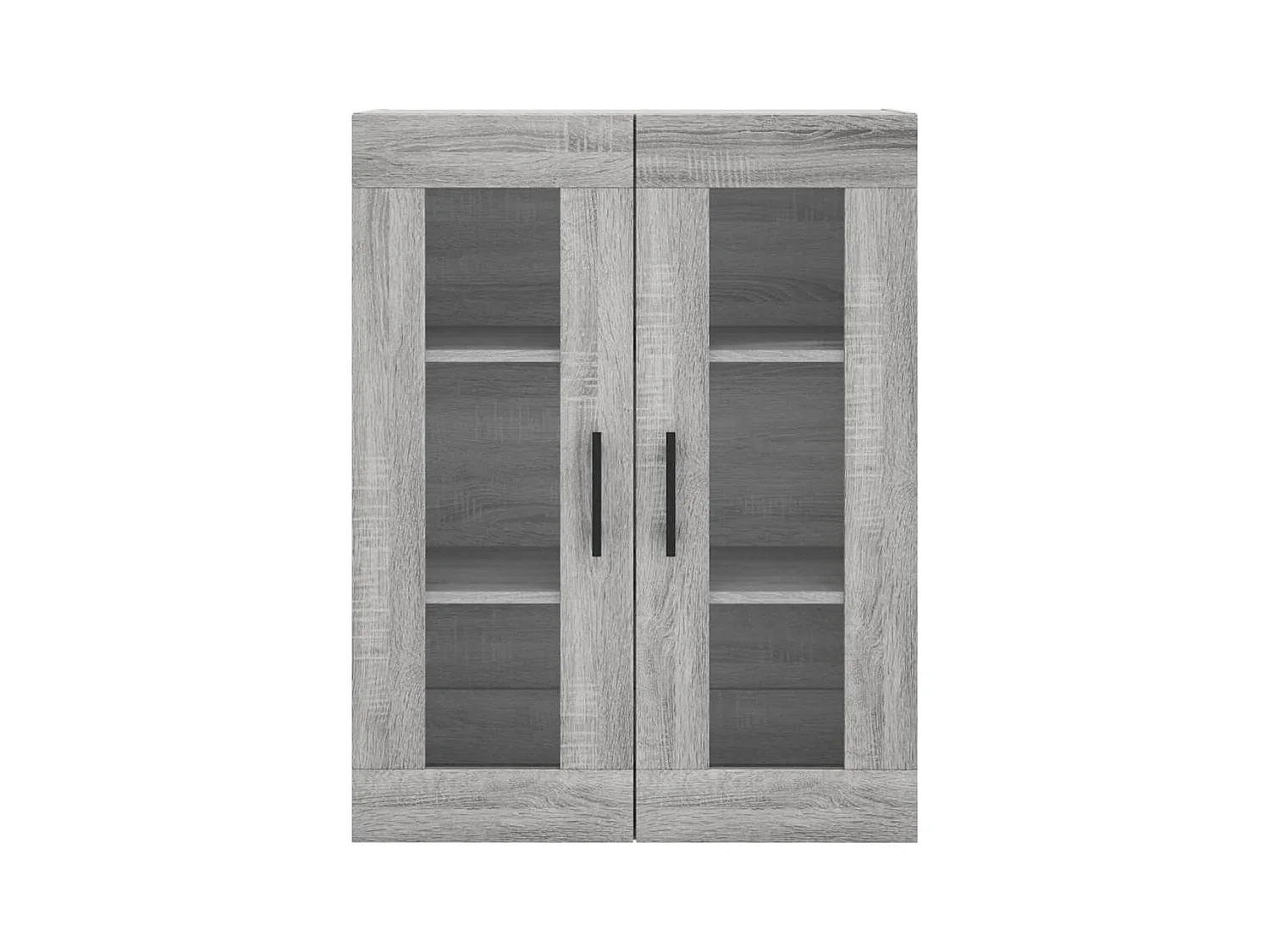 Credenza cassettiera cassettiera mobile contenitore organizer cucina soggiorno soggiorno alto Sonoma 69,5 x 34 x 180 cm pannelli compositi grigio 02_0035444