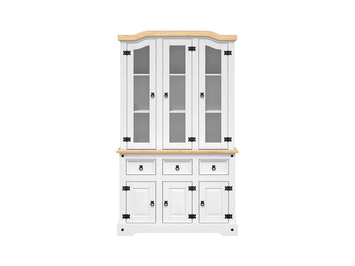 bahut commode armoire bois blanche 112 x 43 x 196 cm 02_0034220