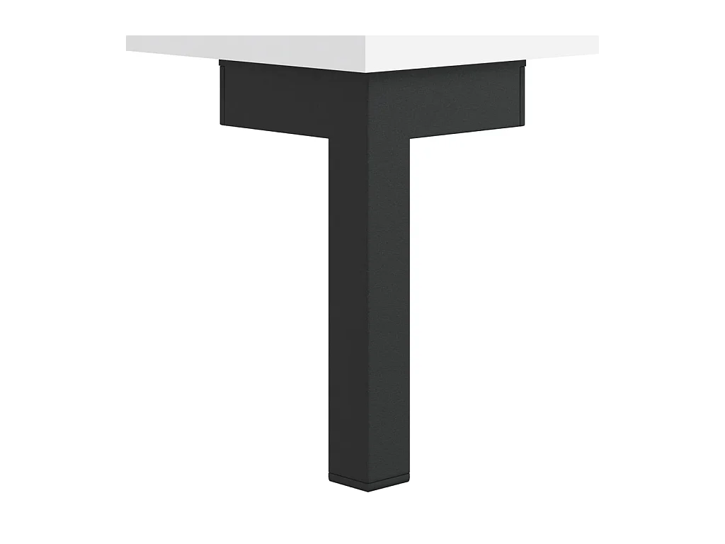 Credenza buffet cassettiera mobile contenitore organizer cucina soggiorno soggiorno 69,5 x 34 x 90 cm derivati ​​del legno bianco 02_0030443