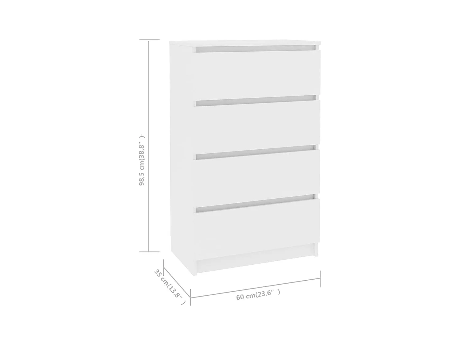 bahut commode armoire bois blanche 60 x 35 x 98.5 cm 02_0030374