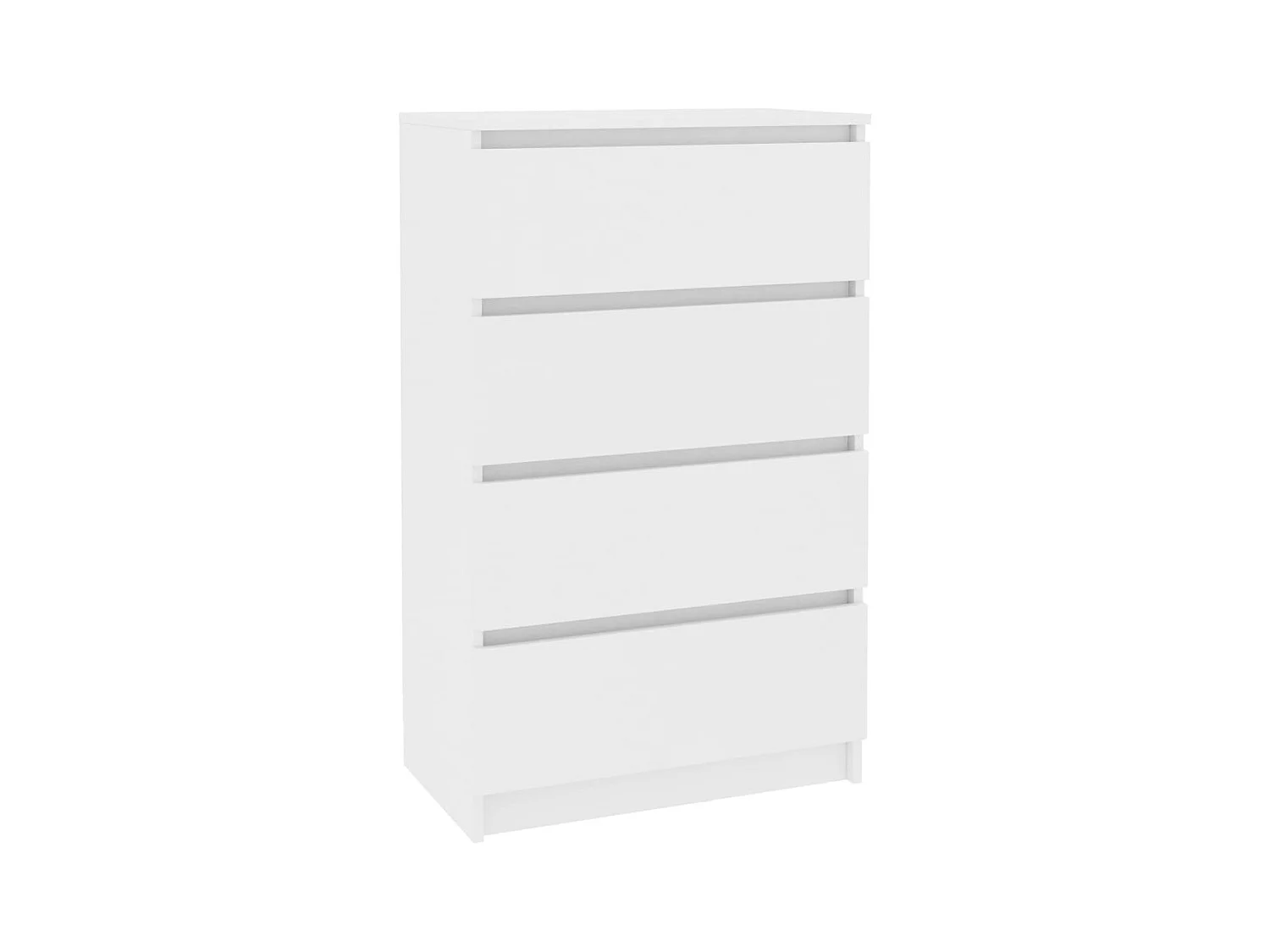 Credenza buffet cassettiera mobile contenitore organizer cucina soggiorno soggiorno 60 x 35 x 98,5 cm derivati ​​del legno bianco 02_0030374