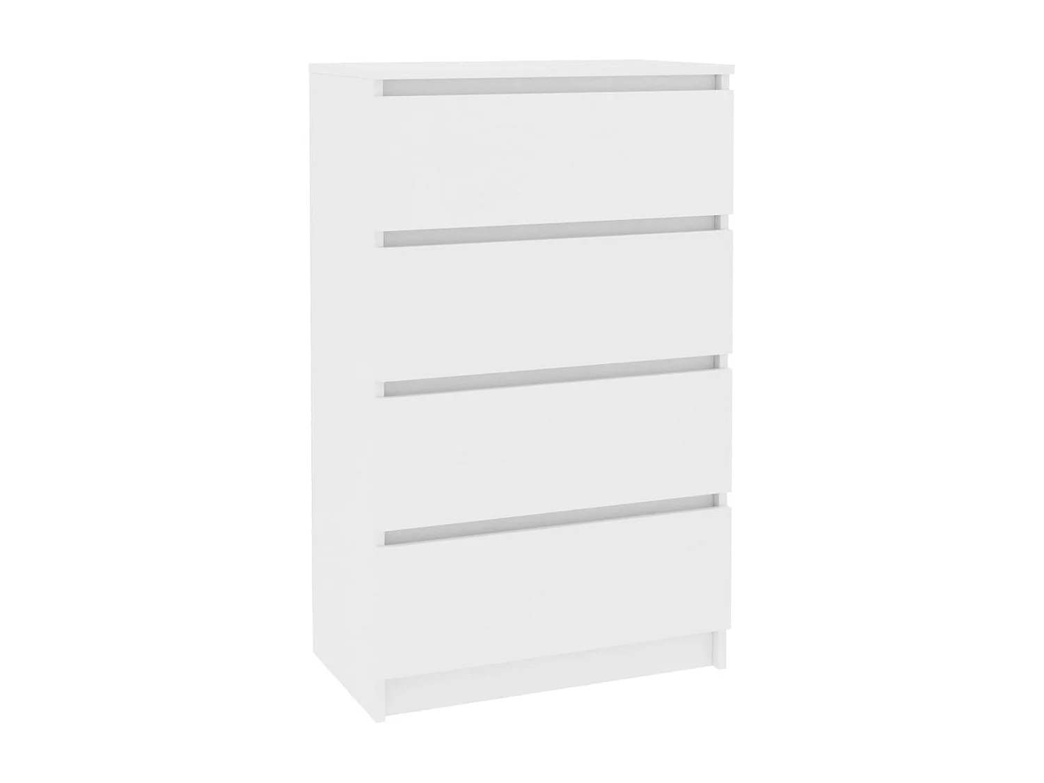 Credenza buffet cassettiera mobile contenitore organizer cucina soggiorno soggiorno 60 x 35 x 98,5 cm derivati ​​del legno bianco 02_0030374