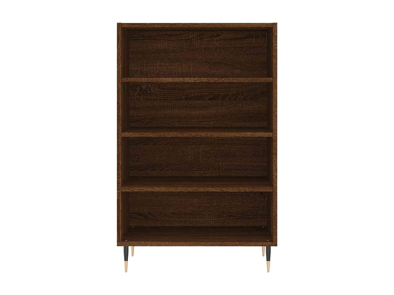 Aparador cómoda cómoda armario mueble organizador cocina salón salón alto 57 x 35 x 90 cm madera contrachapada marrón 02_0033728