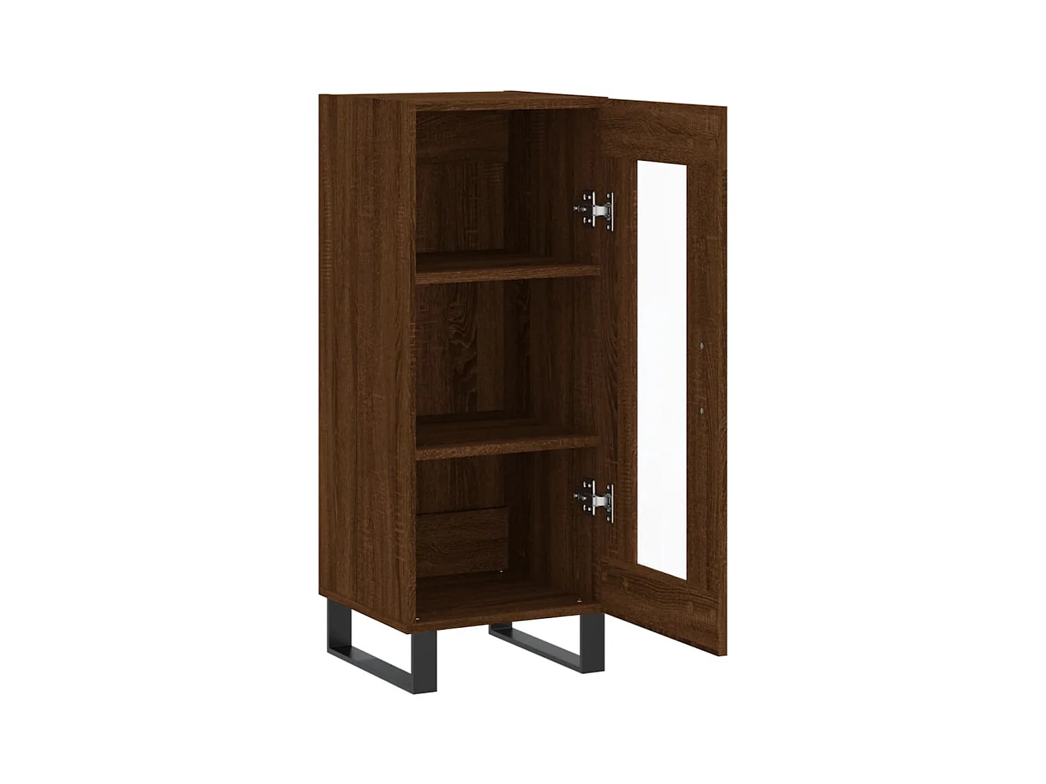 bahut commode armoire bois marron 34.5 x 34 x 90 cm 02_0031198
