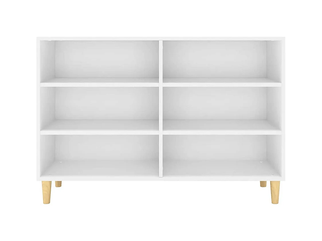 bahut commode armoire bois blanche 103.5 x 35 x 70 cm 02_0030181