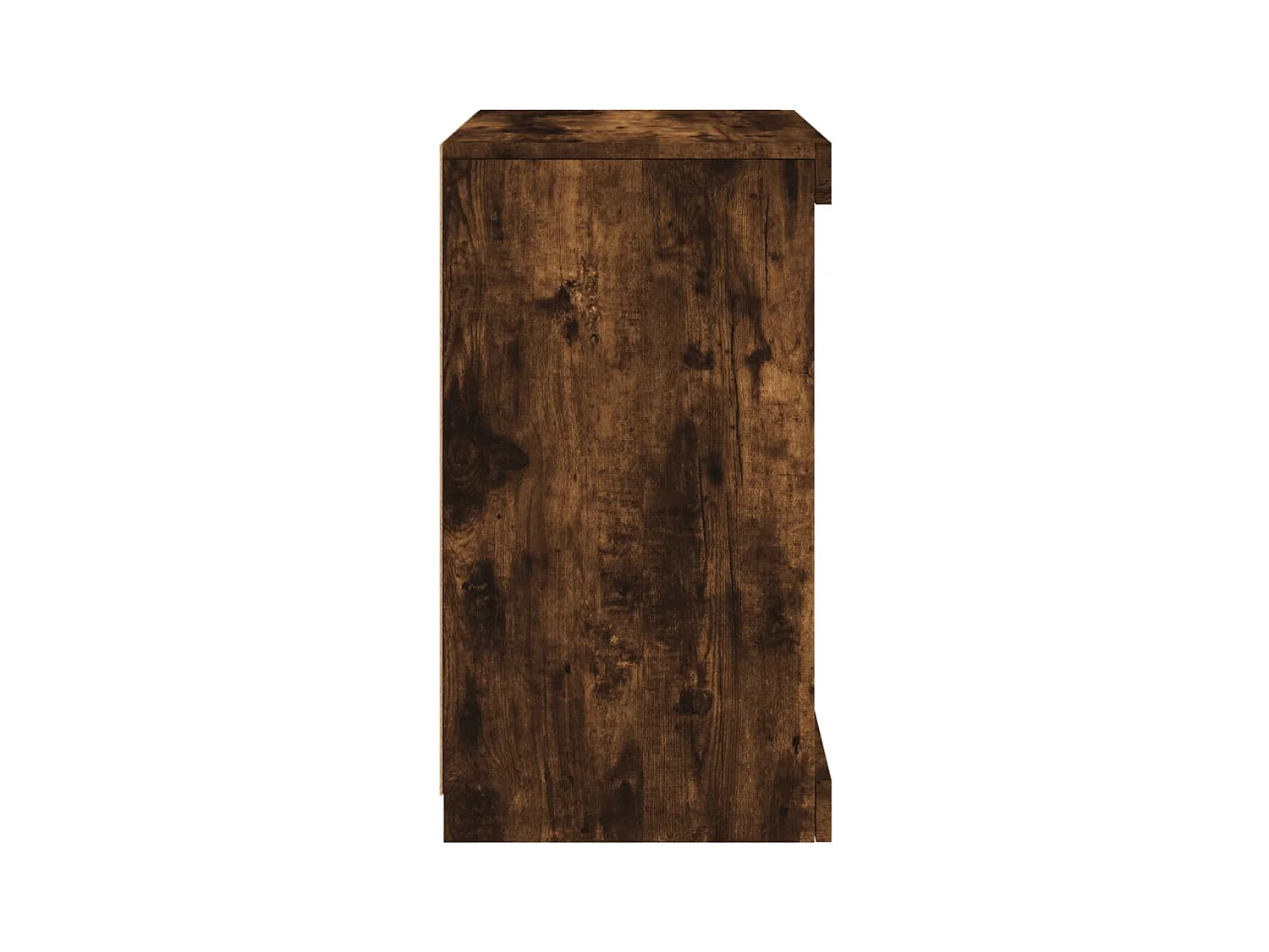 Aparador cômoda armário armário organizador cozinha sala sala com luzes LED 41 x 37 x 67 cm marrom 02_0029886