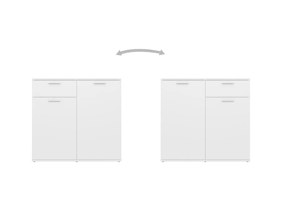 bahut commode armoire bois blanche 80 x 36 x 75 cm 02_0030515