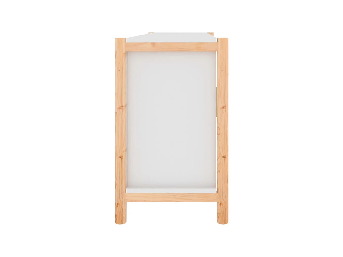 bahut commode armoire bois blanche 107 x 38 x 60 cm 02_0030194