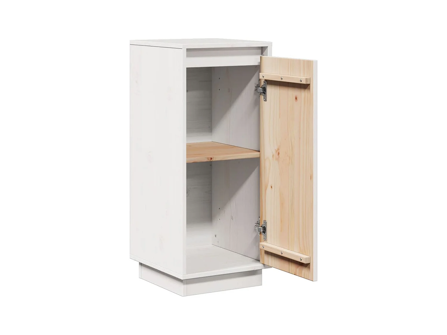 bahut commode armoire bois blanche 45808 x 34 x 75 cm 02_0030227