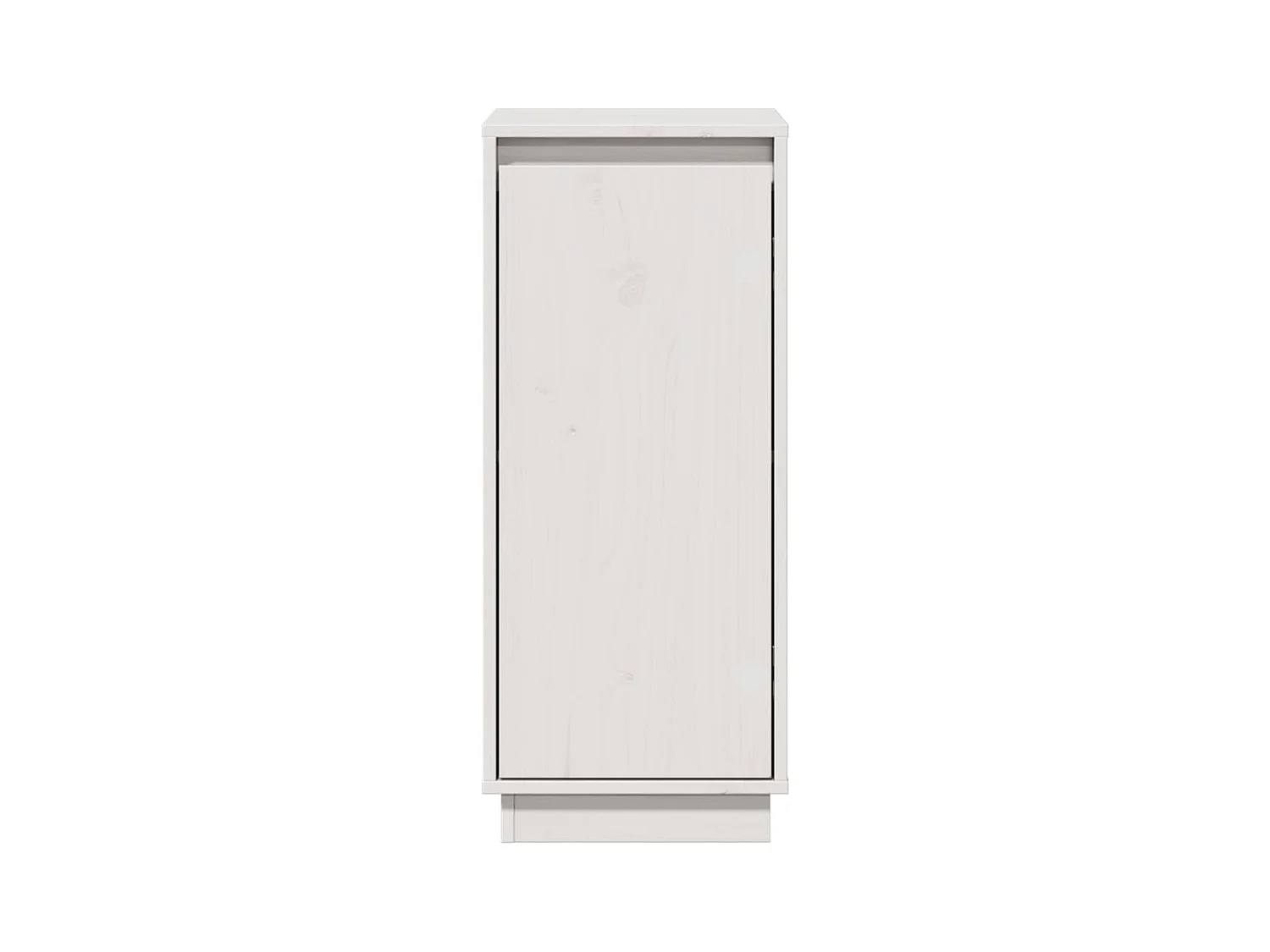Credenza buffet cassettiera mobile contenitore organizer cucina soggiorno soggiorno 31,5 x 34 x 75 cm legno massello di pino bianco 02_0030227