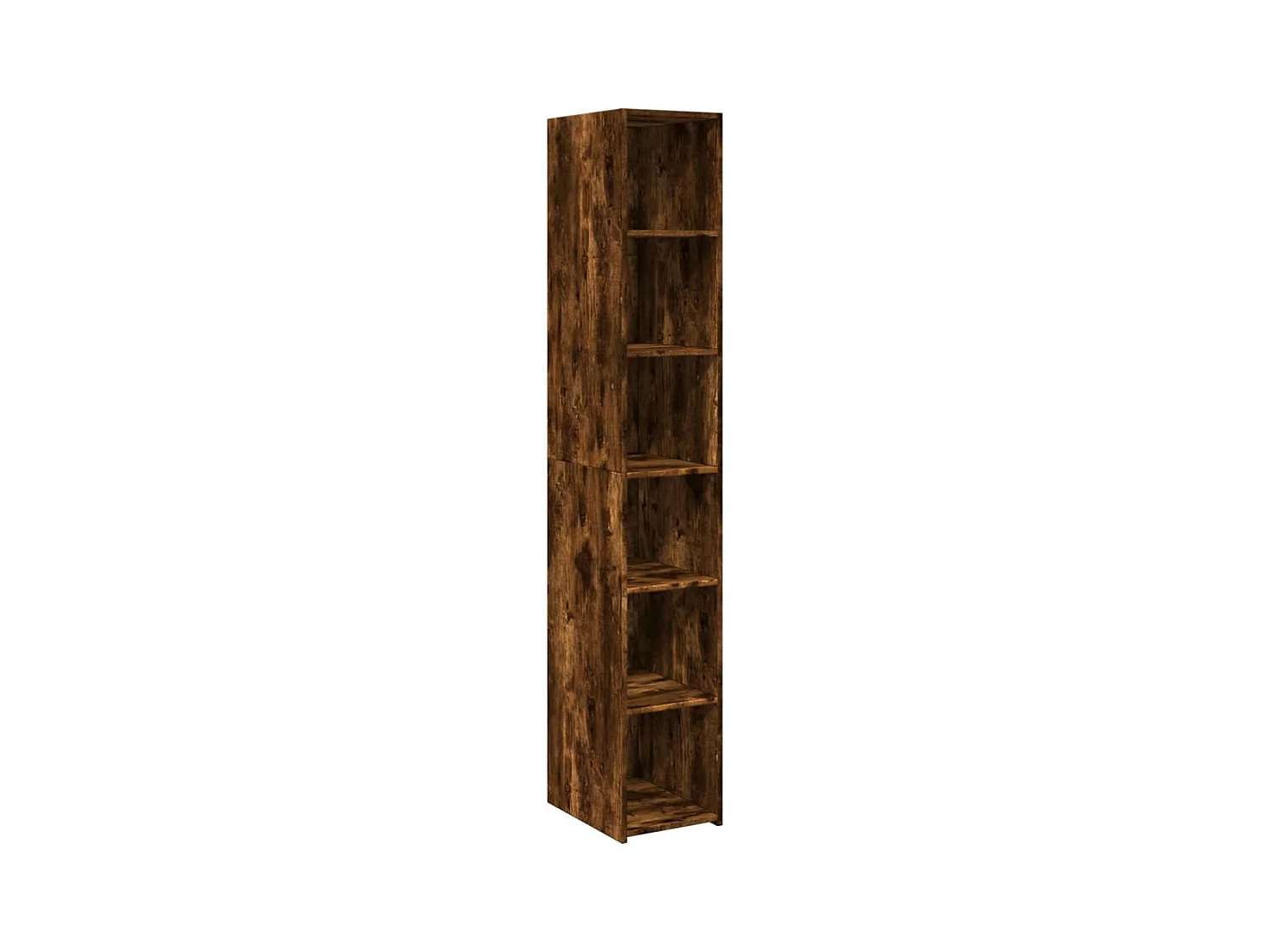 Credenza buffet cassettiera mobile contenitore organizer cucina soggiorno soggiorno alto 30 x 41 x 185 cm derivati ​​del legno marrone 02_0033165