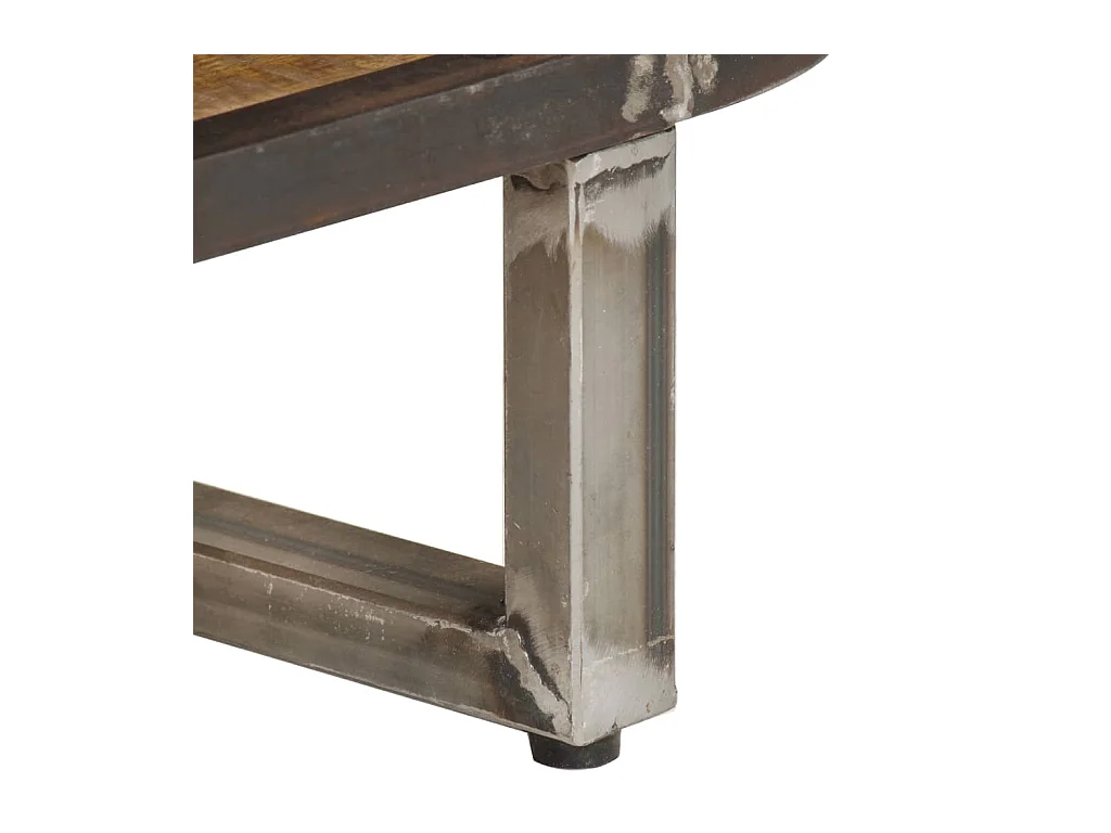 Aparador buffet cómoda armario mueble organizador cocina salón salón 120 x 30 x 73 cm madera maciza de mango marrón 02_0029536